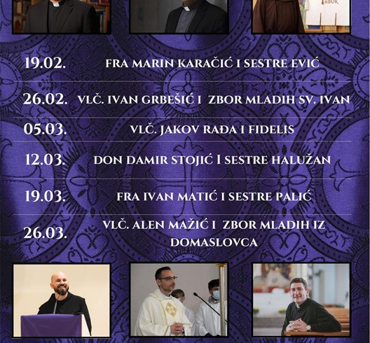 Korizmene duhovne obnove u Utrini